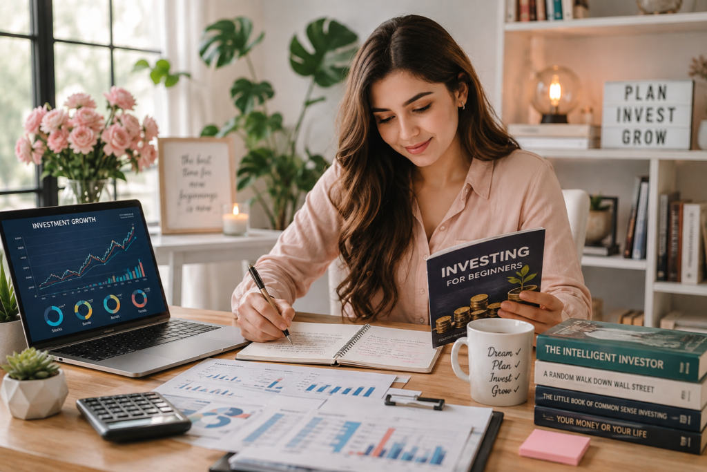 Beginner investing guide for learning how to invest