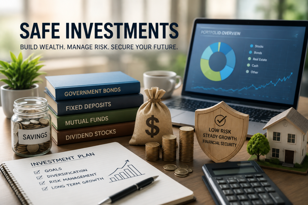 Safe investments and low-risk investment options