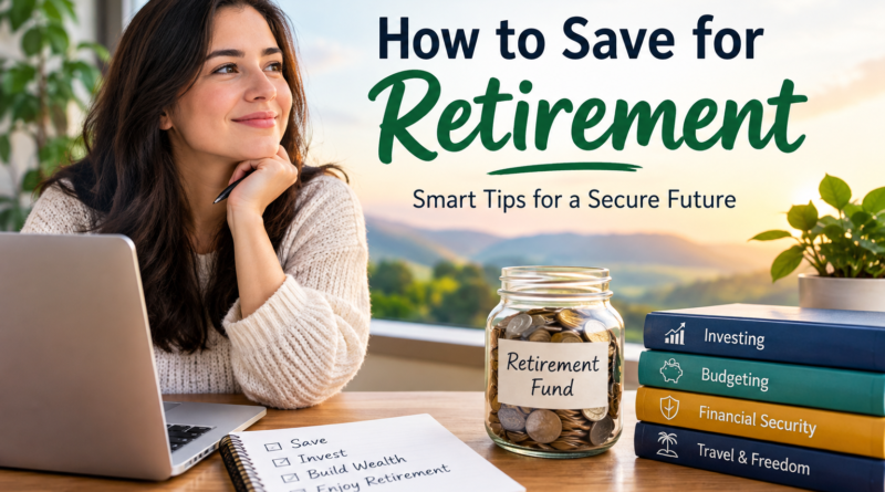 How to Save for Retirement