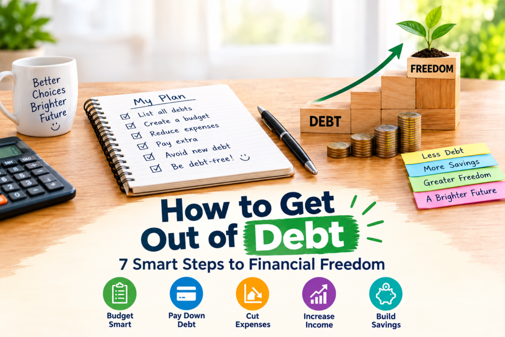 how to get out of debt