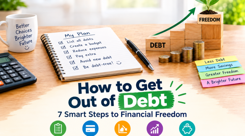 how to get out of debt