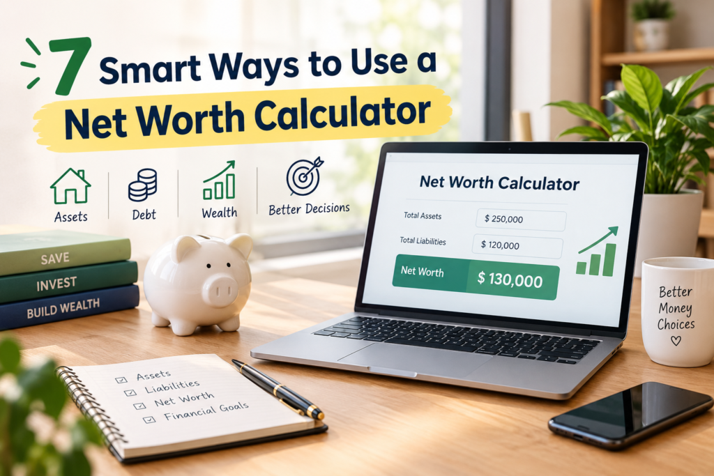 Net Worth Calculator to Track Assets, Debt, and Wealth