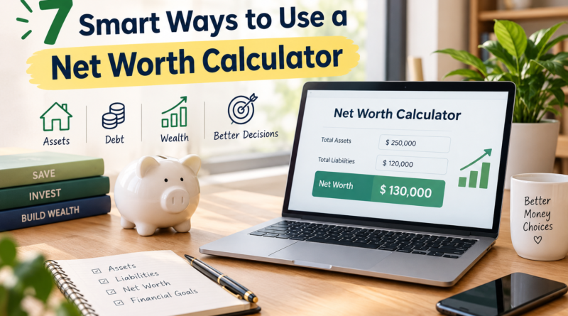 Net Worth Calculator to Track Assets, Debt, and Wealth