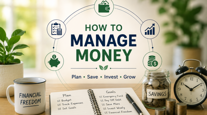 How to Manage Money